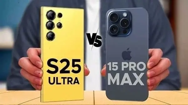 Samsung galaxy s25 ultra vs iphone 15 pro max español