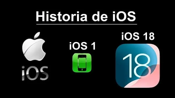 ios historia y evolucion 1 a iOS 18